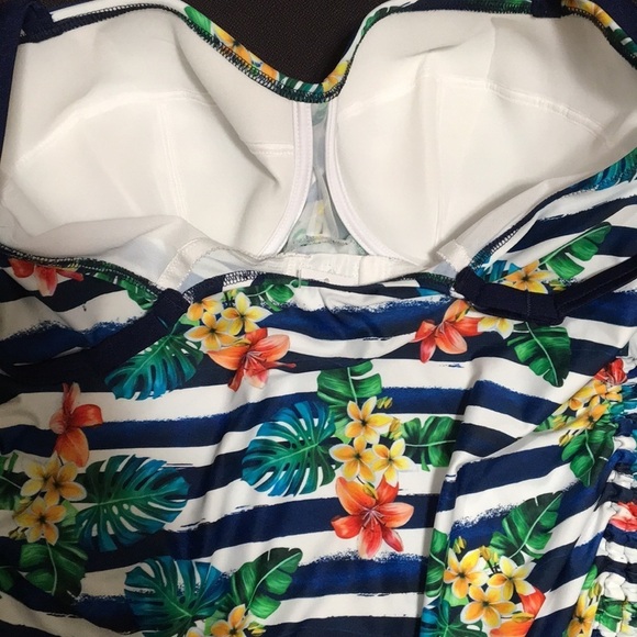 NWT Fantasie Porto Twist Tankini Swim Top 38DD - Picture 15 of 15